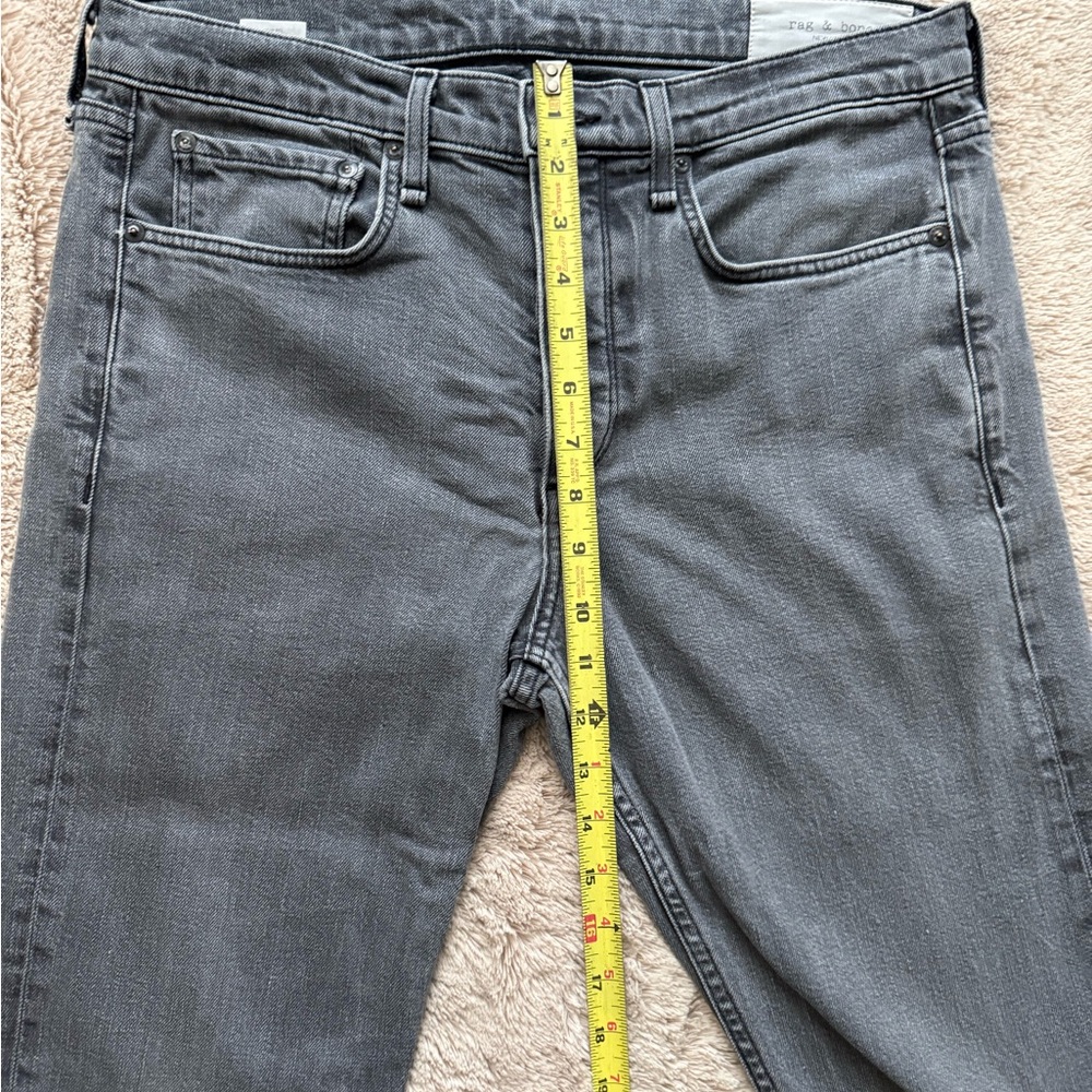 rag & bone Men's Gray Slim Jeans - Picture 15 of 15